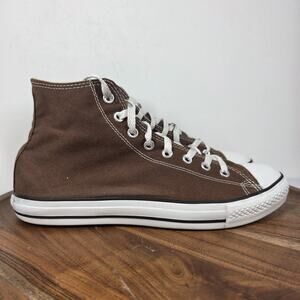 Converse Chuck Taylor All Star Mens Brown And White Size 11 High Top Shoes